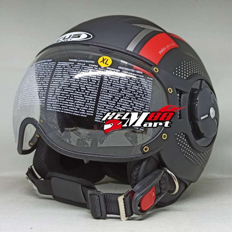 Detail Helm Retro Zeus Nomer 40