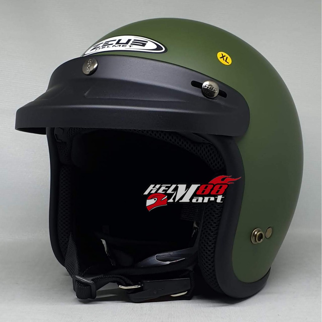 Detail Helm Retro Zeus Nomer 44