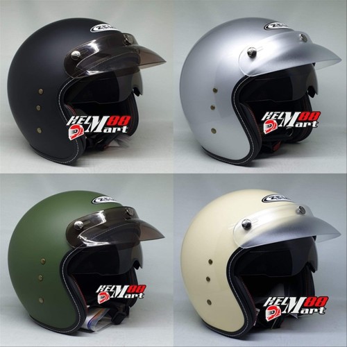 Detail Helm Retro Zeus Nomer 6