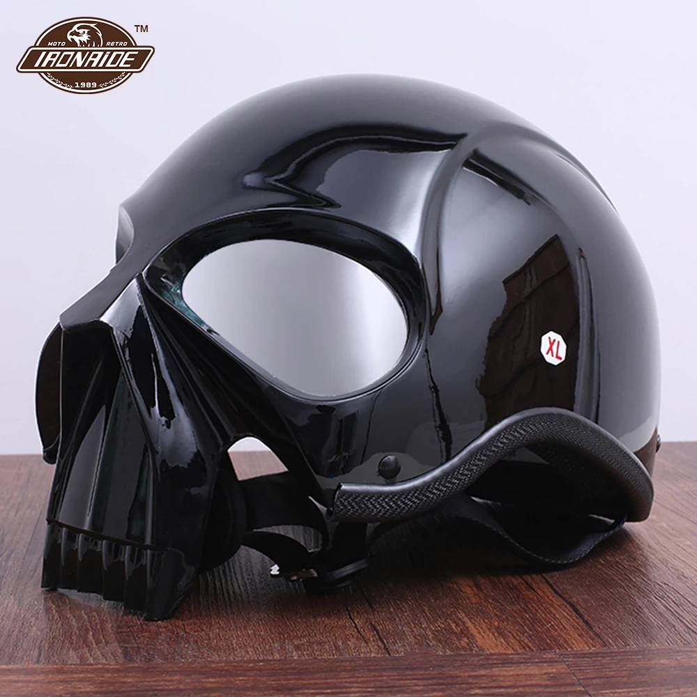 Detail Helm Tengkorak Full Face Nomer 55