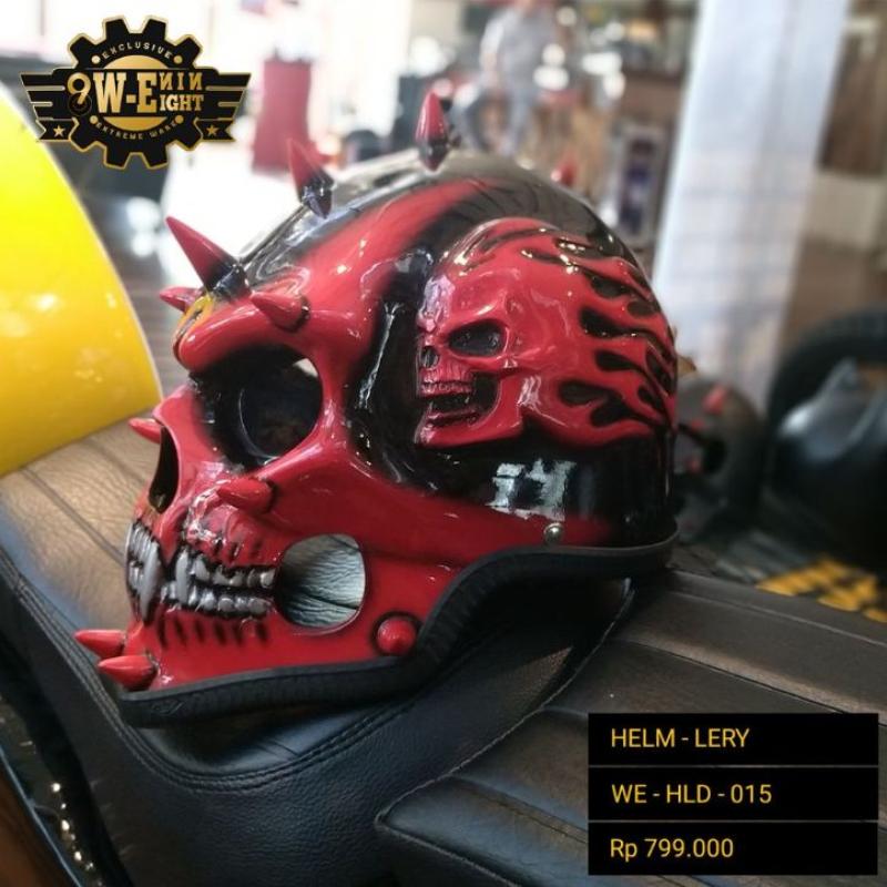 Detail Helm Tengkorak Full Face Nomer 7