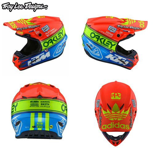 Detail Helm Troy Lee Design Nomer 28