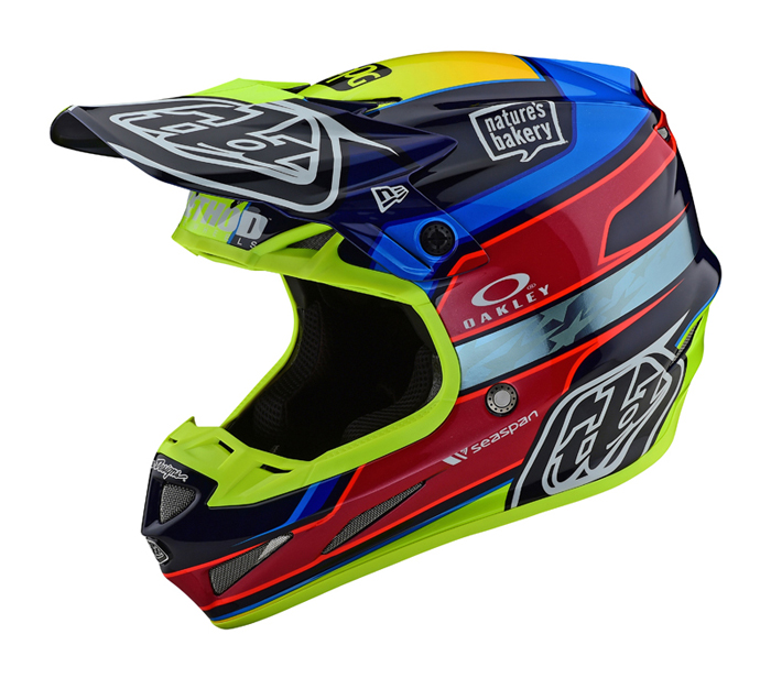 Detail Helm Troy Lee Design Nomer 40