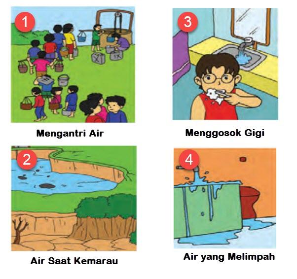 Detail Hemat Air Gambar Animasi Antri Air Bersih Nomer 3