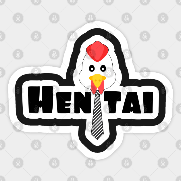 Detail Hen Tie Sticker Nomer 2