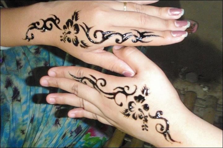 Detail Henna Art Sederhana Nomer 21