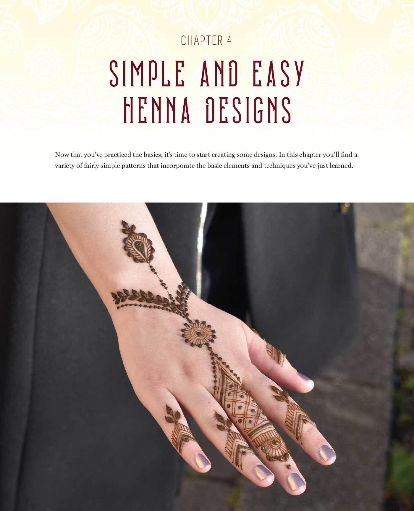 Detail Henna Art Sederhana Nomer 41