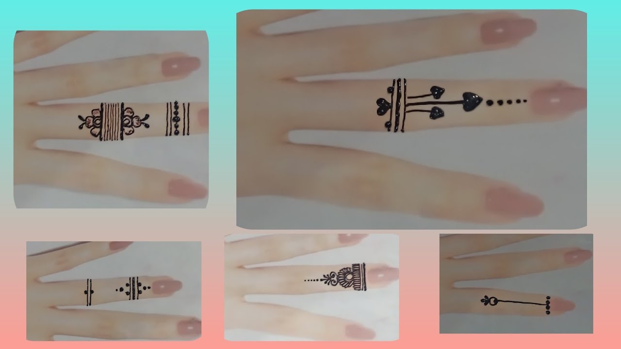 Detail Henna Art Simple Jari Nomer 11