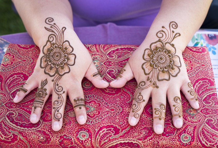 Detail Henna Art Simple Jari Nomer 21