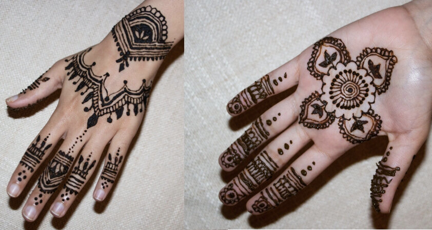 Detail Henna Art Simple Jari Nomer 24