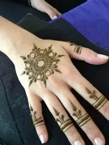 Detail Henna Art Simple Jari Nomer 30