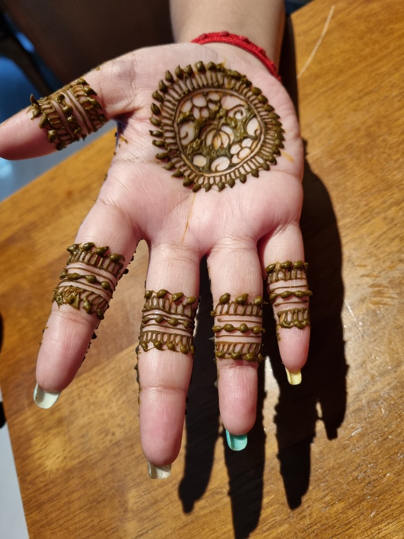 Detail Henna Art Simple Jari Nomer 32