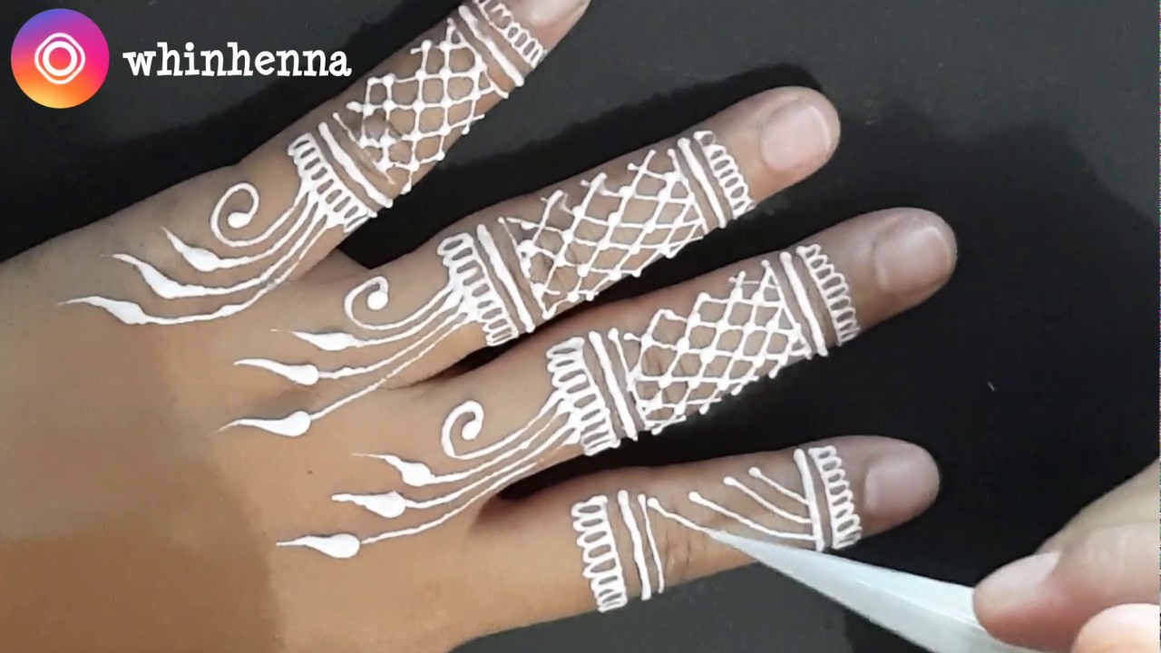 Detail Henna Art Simple Jari Nomer 34