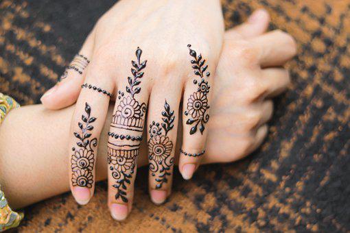 Detail Henna Art Simple Jari Nomer 35