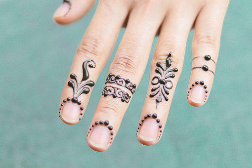 Detail Henna Art Simple Jari Nomer 43