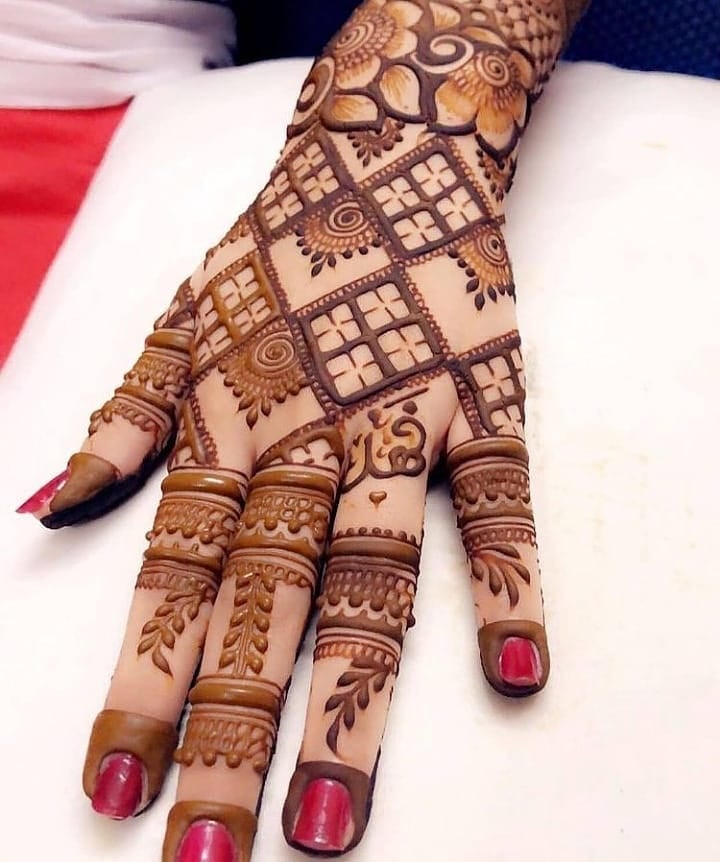 Detail Henna Art Simple Jari Nomer 49
