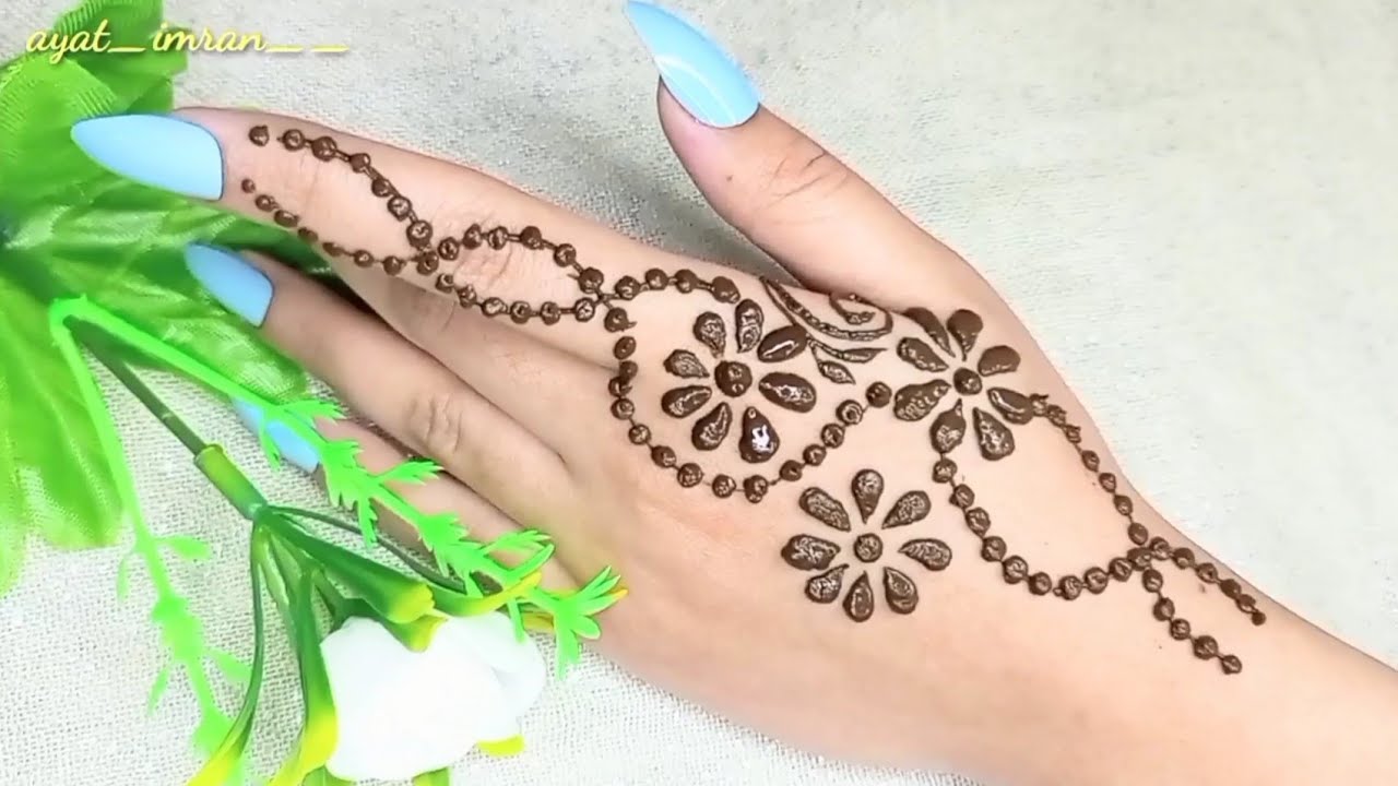 Detail Henna Art Tangan Nomer 14