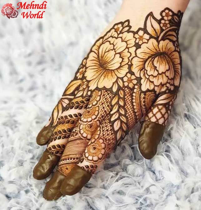 Detail Henna Gambar Bunga Nomer 45