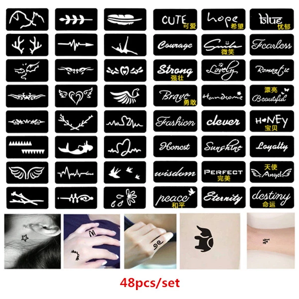 Detail Henna Huruf D Nomer 16
