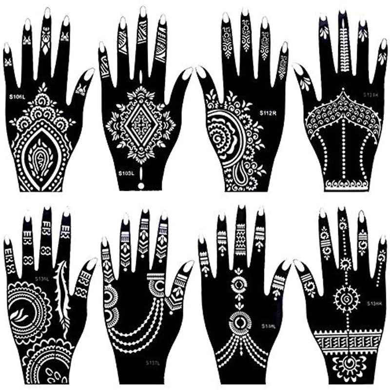 Detail Henna Jari Tangan Nomer 33