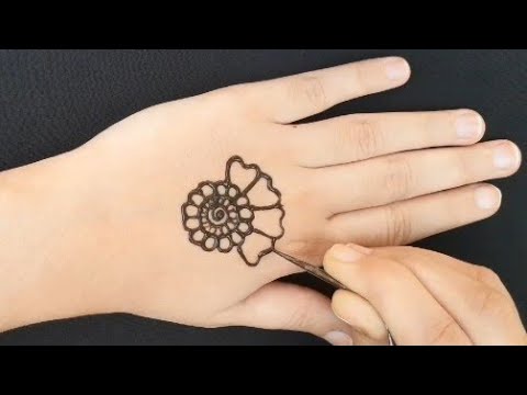 Detail Henna Jari Tangan Simple Dan Mudah Nomer 14