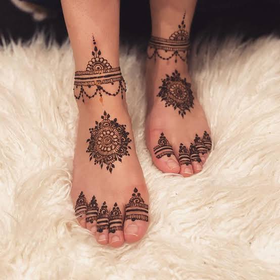 Detail Henna Kaki Mudah Nomer 32