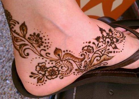 Detail Henna Kaki Mudah Nomer 33