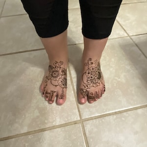 Detail Henna Kaki Mudah Nomer 35