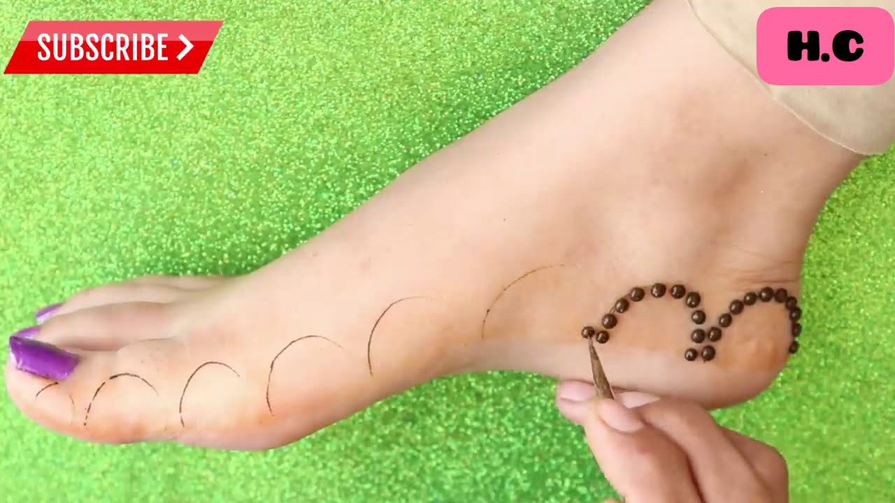 Detail Henna Kaki Simple Dan Mudah Nomer 27