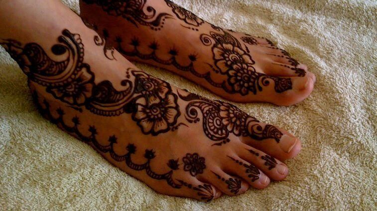 Detail Henna Kaki Simple Dan Mudah Nomer 29