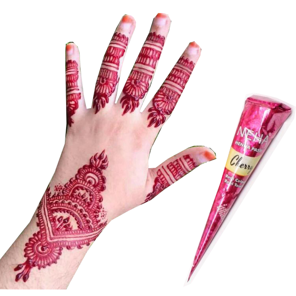 Detail Henna Merah Maroon Nomer 4