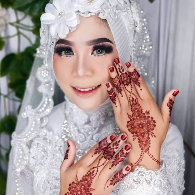 Detail Henna Merah Maroon Nomer 26