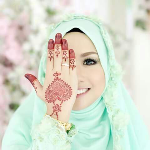 Detail Henna Pengantin Muslimah Nomer 9