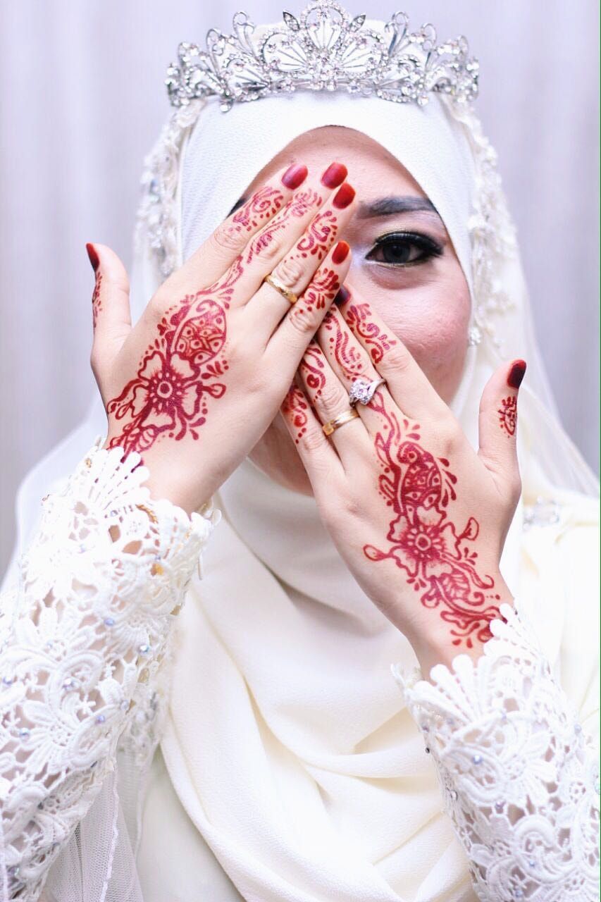 Detail Henna Pengantin Muslimah Nomer 4