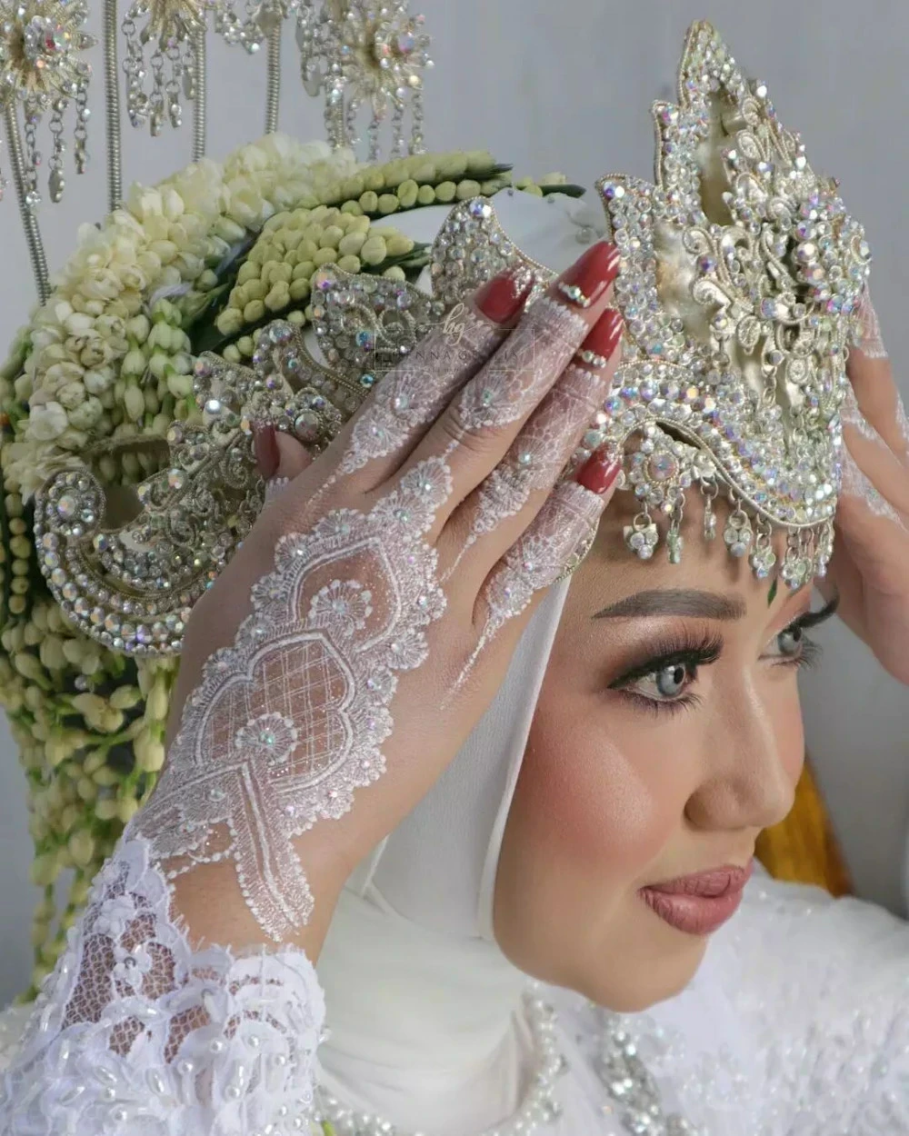 Detail Henna Pengantin Muslimah Nomer 35