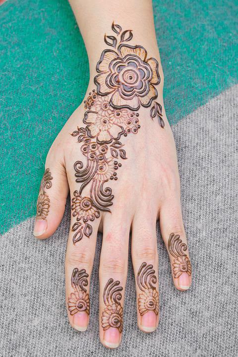 Detail Henna Pengantin Simple Nomer 41