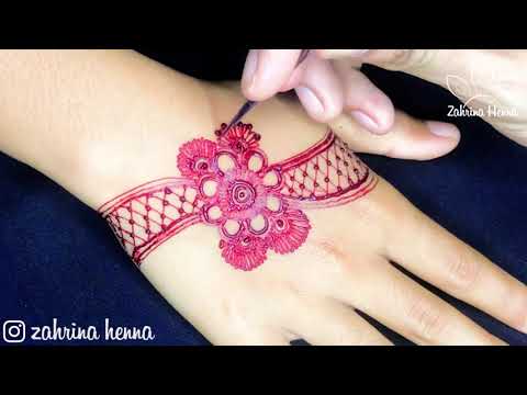 Detail Henna Simple Bunga Nomer 10