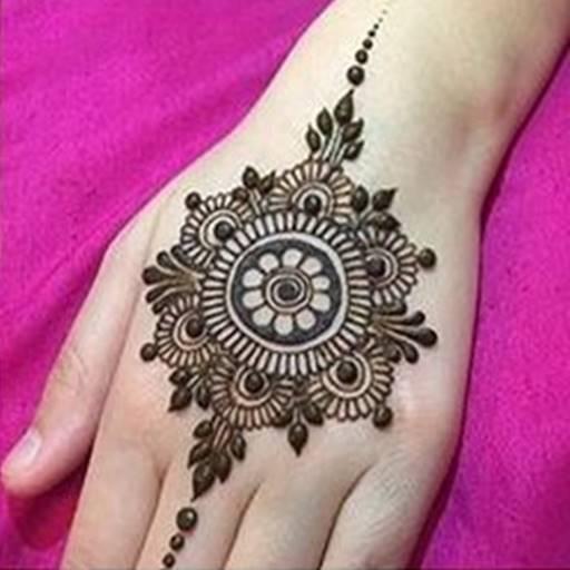 Detail Henna Simple Bunga Nomer 14