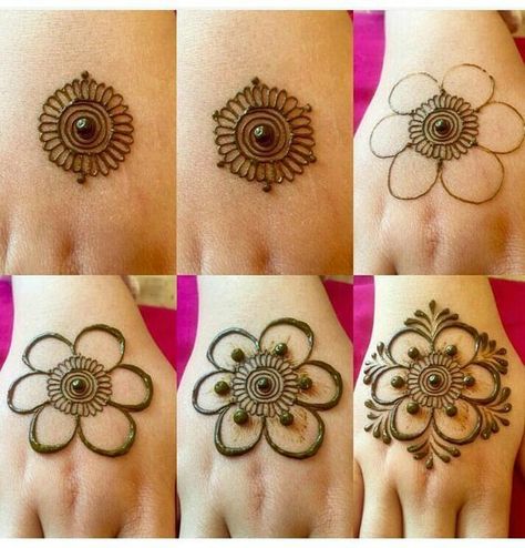 Detail Henna Simple Bunga Nomer 3