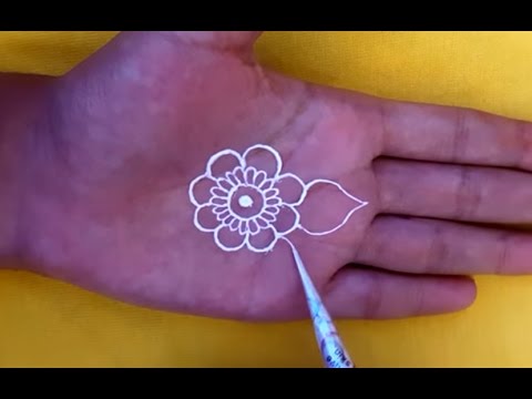 Detail Henna Simple Bunga Nomer 32