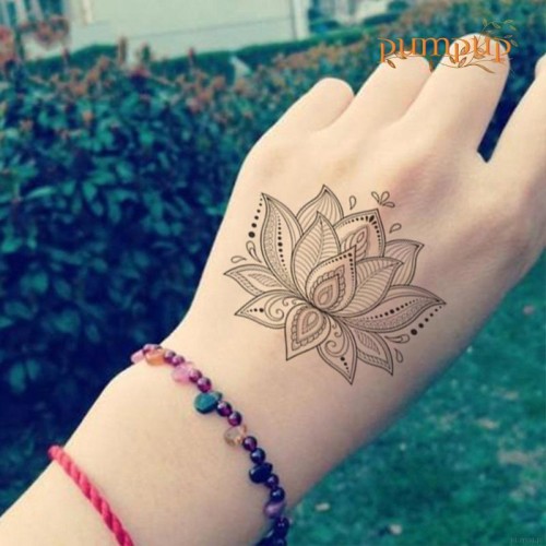 Detail Henna Simple Bunga Nomer 39
