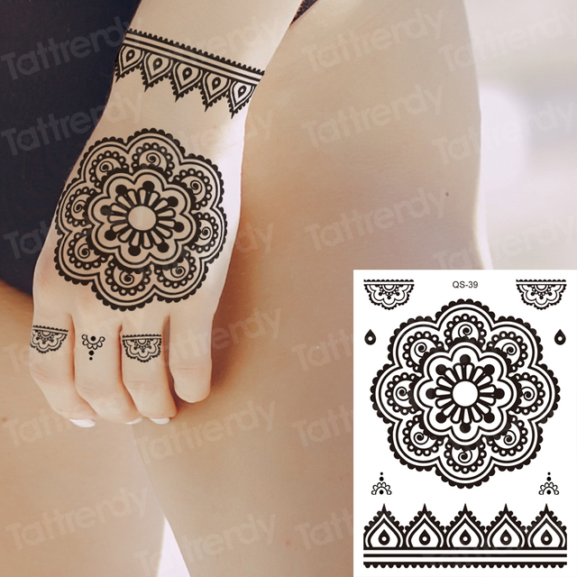 Detail Henna Simple Bunga Nomer 40