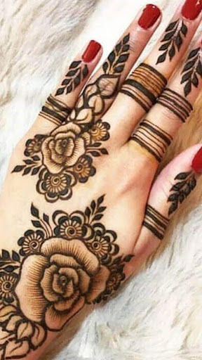 Detail Henna Simple Dan Cantik Nomer 38