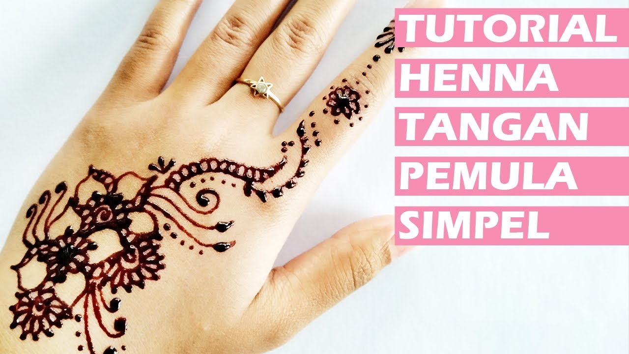 Detail Henna Simple Dan Mudah Nomer 43