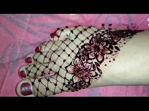 Detail Henna Simple Di Kaki Nomer 39