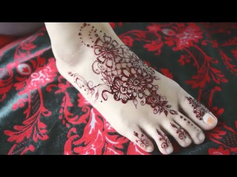 Detail Henna Simple Di Kaki Nomer 53