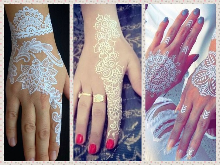 Detail Henna Simple Putih Nomer 24