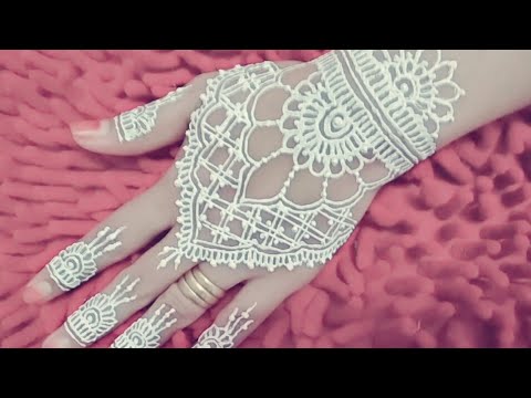Detail Henna Simple Putih Nomer 8