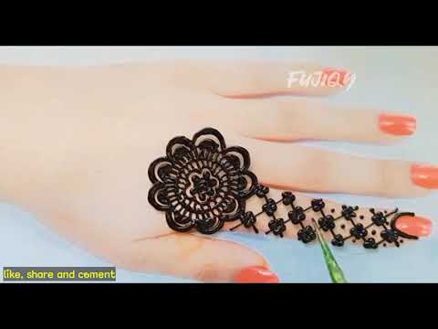 Detail Henna Simple Tapi Cantik Nomer 6