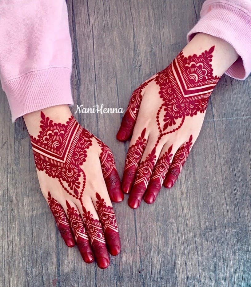 Detail Henna Simple Terbaru 2020 Nomer 14